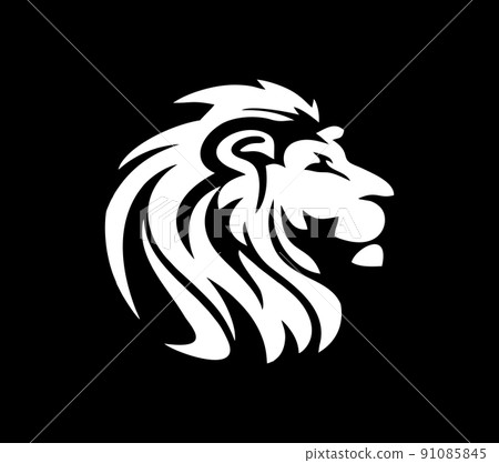 Lion Head Logo Vector Sign 91085845