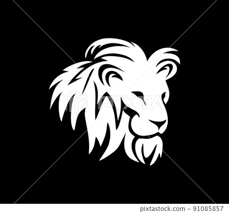Lion Head Logo Vector Sign Lion Head Logo Vector Sign 91085857