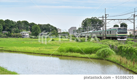 Railway JR East: Utsunomiya Line E231 series Railway JR East: Utsunomiya Line E231 series 91086205