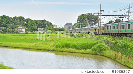 Railway JR East: Utsunomiya Line E231 series Railway JR East: Utsunomiya Line E231 series 91086207