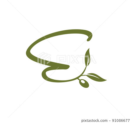 Alphabet Grape Vine Monogram Initial Logo Letter E Alphabet Grape Vine Monogram Initial Logo Letter E 91086677