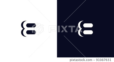 Unique and modern number 8 logo design 1 91087631