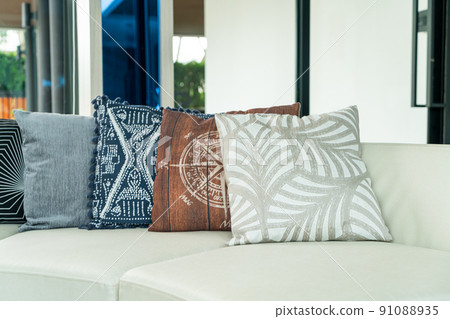 pillows decoration on sofa pillows decoration on sofa 91088935