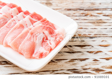 fresh pork sirloin sliced 91089101