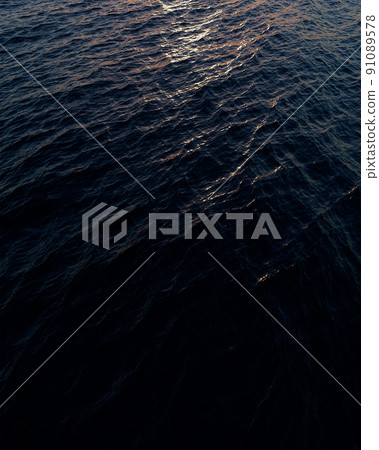 3d render, 3d illustration. Beautiful blue sea with waves. 3d render, 3d illustration. Beautiful blue sea with waves. 91089578