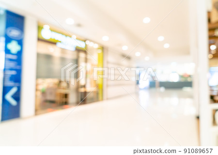abstract blur shopping mall abstract blur shopping mall 91089657