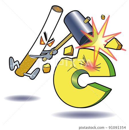 破壞維生素C的煙草 91091354