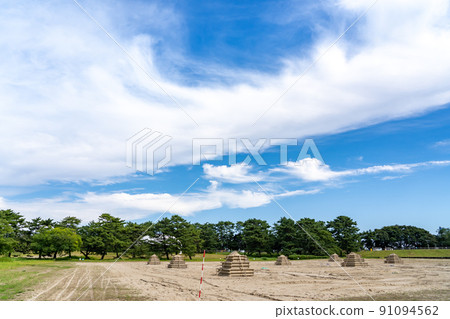 愛知縣稻澤市總武町木曾三泉公園野生自然廣場總武沙丘準備沙節 愛知縣稻澤市總武町木曾三泉公園野生自然廣場總武沙丘準備沙節 91094562