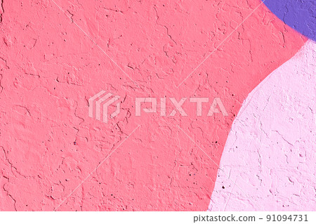 close up of colorful urban wall texture 91094731