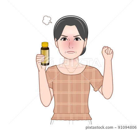 A woman with an energy drink A woman with an energy drink 91094806