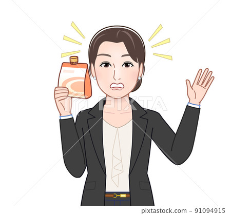 有膳食補充劑的女性 有膳食補充劑的女性 91094915