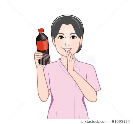 喝碳酸果汁的女人 喝碳酸果汁的女人 91095154