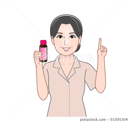 美容飲料的女人 美容飲料的女人 91095304