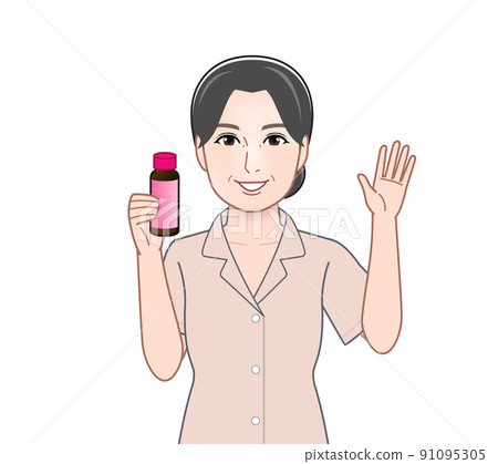 美容飲料的女人 美容飲料的女人 91095305