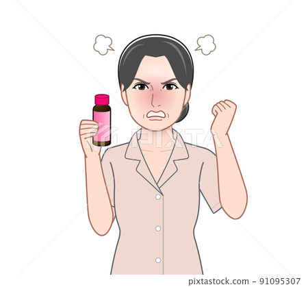 美容飲料的女人 美容飲料的女人 91095307