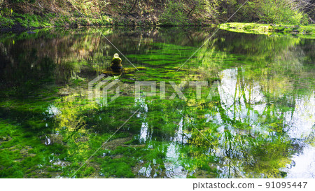 Clear water pond 91095447