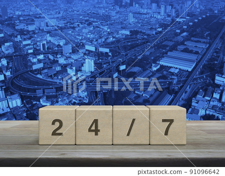 Business full time service concept 91096642