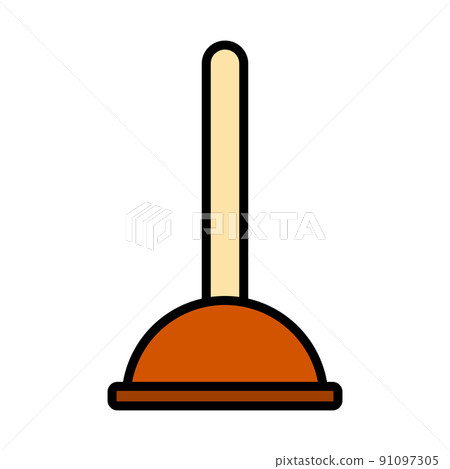 Plunger Icon Plunger Icon 91097305