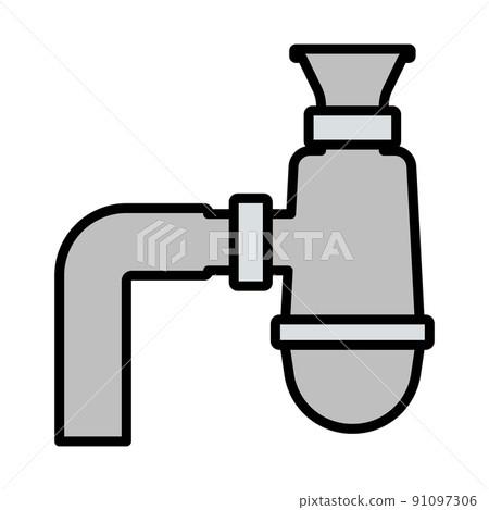 Bathroom Siphon Icon Bathroom Siphon Icon 91097306