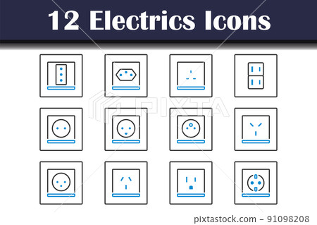 Electrics Icon Set 91098208