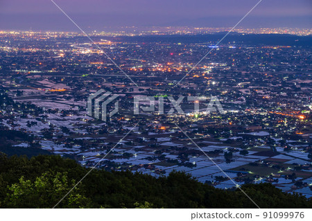 《Toyama Prefecture》 Tonami Plain, a rural landscape of water mirrors 《Toyama Prefecture》 Tonami Plain, a rural landscape of water mirrors 91099976