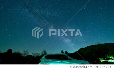 Chausuyama汽車和銀河 91104723