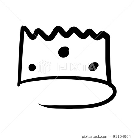Hand drawn crown vector doodle symbol queen. Luxury sketch art royal icon king and majestic royalty tiara monarch sign. Monarch kingdom line illustration and isolated jewelry drawing black element Hand drawn crown vector doodle symbol queen. Luxury sketch art royal icon king and majestic royalty tiara monarch sign. Monarch kingdom line illustration and isolated jewelry drawing black element 91104964