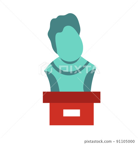 Museum exhibit art vector illustration and gallery history culture flat icon. Abstract antique cartoon symbol and isolated excursion classic element. Exposition education and antiquity pictogram Museum exhibit art vector illustration and gallery history culture flat icon. Abstract antique cartoon symbol and isolated excursion classic element. Exposition education and antiquity pictogram 91105000
