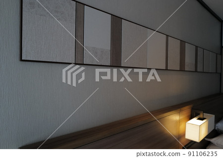 Fashionable forehead on the bedside wall Fashionable forehead on the bedside wall 91106235