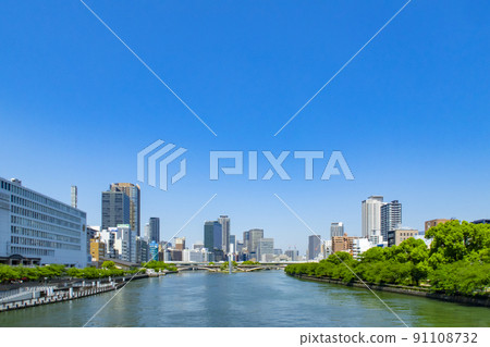 大阪天滿橋市容 91108732