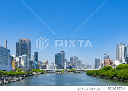 大阪天滿橋市容 大阪天滿橋市容 91108734