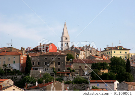 The city of Vrsar in Croatia 91109001