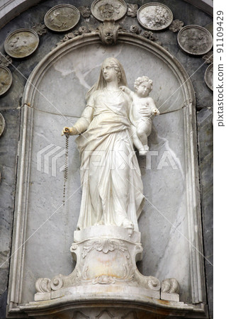 Our Lady of the Holy Rosary, Catholic Church Saint Eustache in Dobrota, Montenegro Our Lady of the Holy Rosary, Catholic Church Saint Eustache in Dobrota, Montenegro 91109429