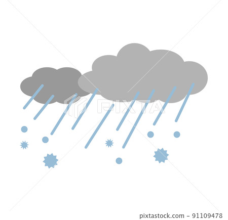 hail - Stock Illustration [91109478] - PIXTA