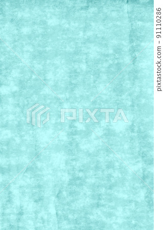Blue kraft background paper texture with white stains 91110286