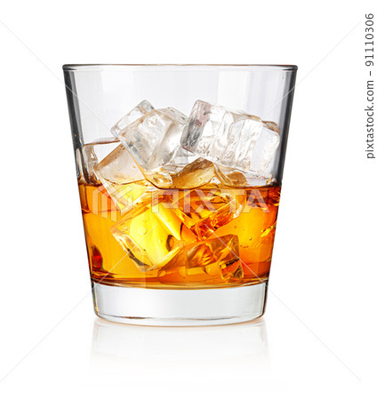Whiskey glass. Isolated Whiskey glass. Isolated 91110306