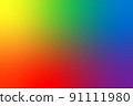 Abstract background in gradient colors of rainbow. 91111980