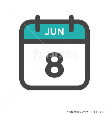 June 8 Calendar Day or Calender Date for Deadlines or Appointment June 8 Calendar Day or Calender Date for Deadlines or Appointment 91113309