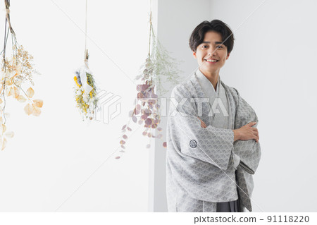 Seijin-shiki 男冠袴 91118220