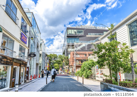 Cityscape of Tokyo Shibuya Shibuya Cat Street 91118564