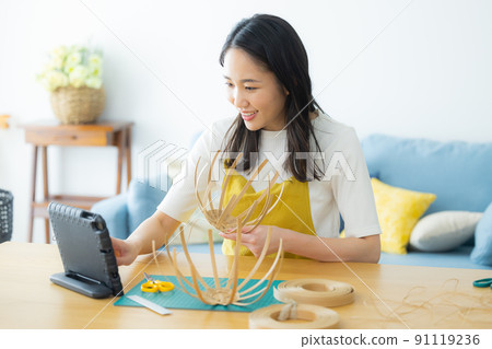 Eco-craft basket handmade 91119236