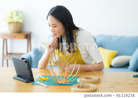 生態工藝籃手工製作 91119238