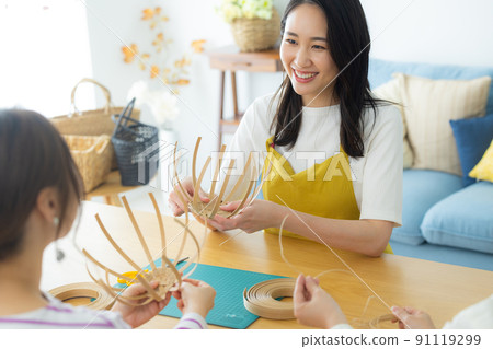 生態工藝籃手工製作 91119299