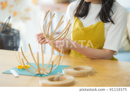 生態工藝籃手工製作 91119375