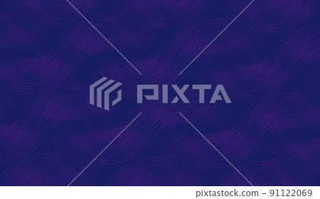 紫色深藍線 Senjou 背景,抽象的動態波峰。 紫色深藍線 Senjou 背景,抽象的動態波峰。 91122069