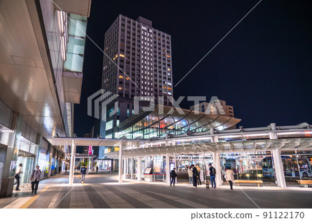 《Fukui Prefecture》 Fukui station square / cityscape 91122170