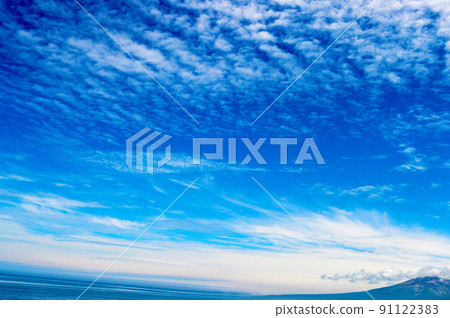 Hokkaido Komagatake, where the blue sky and the sea are graceful Hokkaido Komagatake, where the blue sky and the sea are graceful 91122383