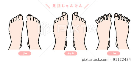 用腳趾玩石頭剪刀布訓練提高肌肉力量 91122484