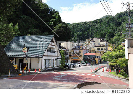 福島福島市土湯溫泉街景 福島福島市土湯溫泉街景 91122880