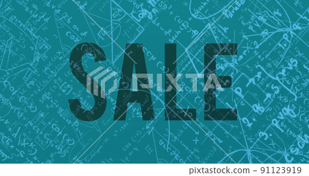 Sales Math Photo Image of mathematical equations over black sale... - Stock Illustration ...